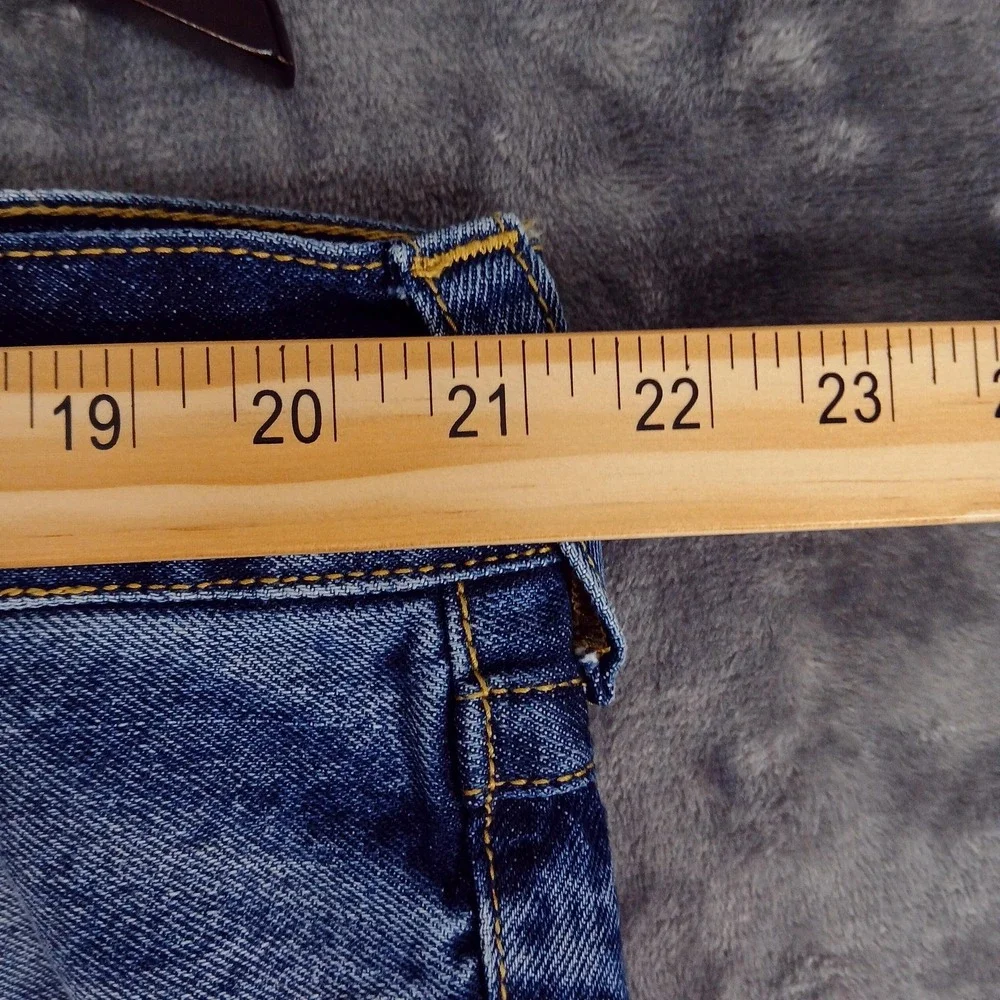 NWT True Religion Jeans Mens 42 Blue Lynx Medium Wash SN Flap Slim Flare Zip Fly
